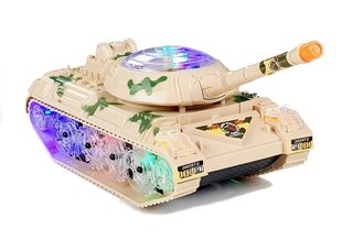 Rotaļlietu tanks ar gaismām un skaņām, 30 cm цена и информация | Конструктор автомобилей игрушки для мальчиков | 220.lv