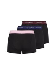 Vīriešu apakšbikses Calvin Klein LOW RISE TRUNK, 3 gab, melnas 0000U2664G WHX 42856 цена и информация | Мужские трусы | 220.lv