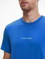 Vīriešu T-krekls Calvin Klein S/S CREW NECK, zils 000NM2170E C6M 42833 cena un informācija | Vīriešu T-krekli | 220.lv