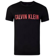 Мужская футболка CALVIN KLEIN S/S CREW NECK, черная 000NM1959E XY8 42509 цена и информация | Мужские футболки | 220.lv