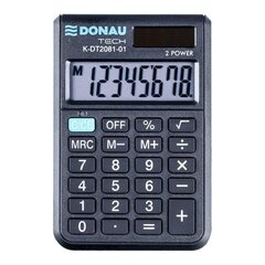 Калькулятор K-DT2081-01 Donau цена и информация | Канцелярия | 220.lv