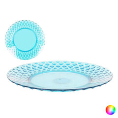 Плоская тарелка Diamond (Ø 30 cm): Krāsa - Zils цена и информация | Посуда, тарелки, обеденные сервизы | 220.lv
