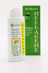Efektīvs šampūns pret matu izkrišanu ar augu ekstraktiem un ēteriskajām eļļām, BIOPHARMA, HERBAGENE, 250 ml cena un informācija | Šampūni | 220.lv