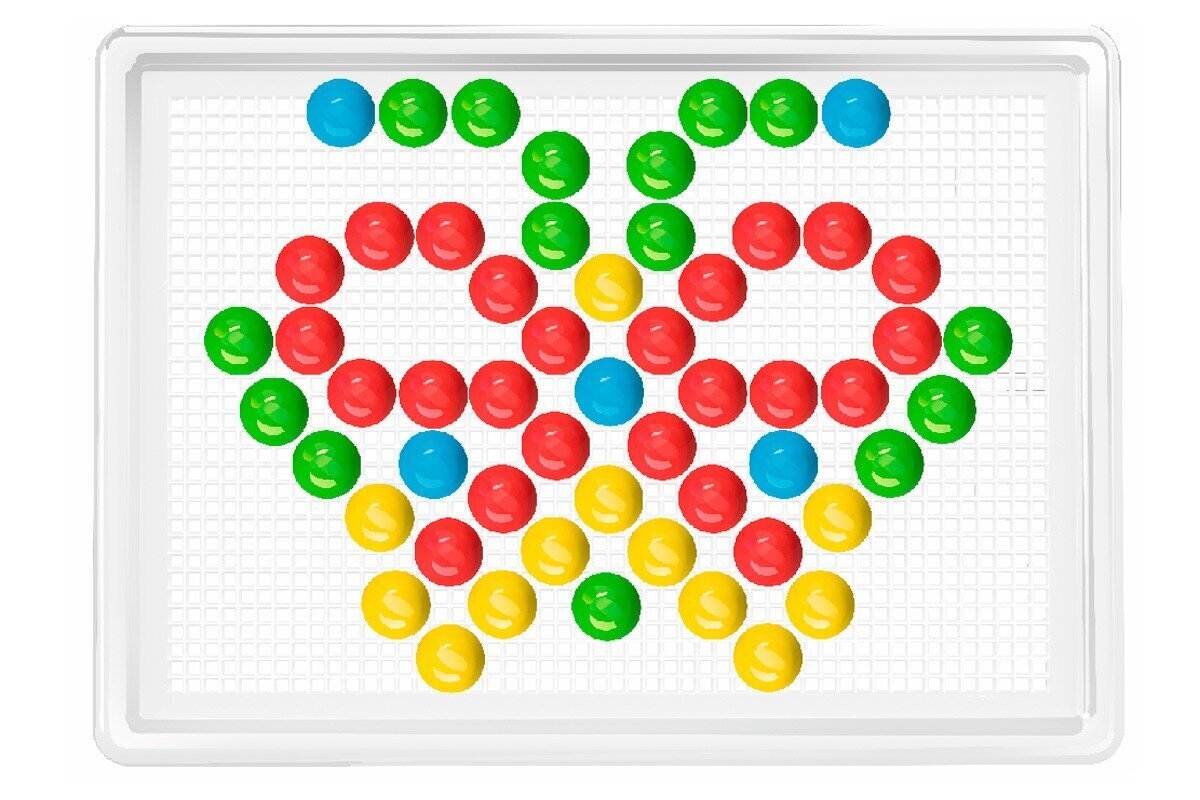 Spēle Mozaika 140 detaļas Technok 3381 cena un informācija | Attīstošās rotaļlietas | 220.lv