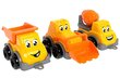 Celtniecības automobiļu mašīnas, komplekts Technok 6160 cena un informācija | Rotaļlietas zēniem | 220.lv