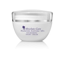 Ночной крем для лица с гиалуроновой кислотой Absolute Care Hyaluronic Acid, 50 мл цена и информация | Наносите на чистую кожу лица. Подержите около 10-15 минут и смойте водой. | 220.lv