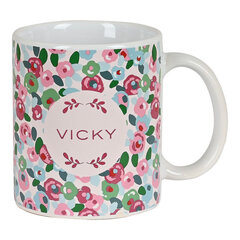 Керамическая кружка Mug Vicky Martín Berrocal Rosebloom, разноцветная (350 мл) цена и информация | Стаканы, фужеры, кувшины | 220.lv