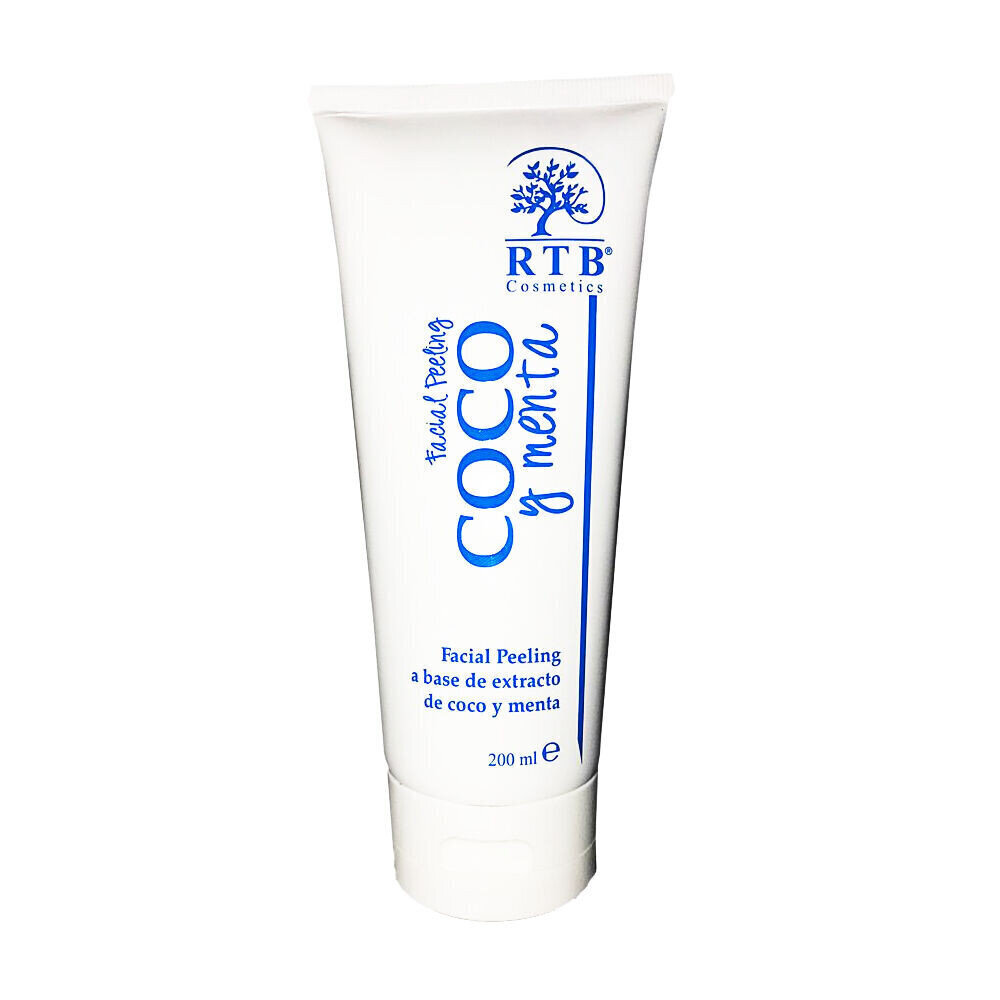 Sejas tīrīšanas līdzeklis Coco Menta RTB Cosmetics (200 ml) cena un informācija | Sejas ādas kopšana | 220.lv