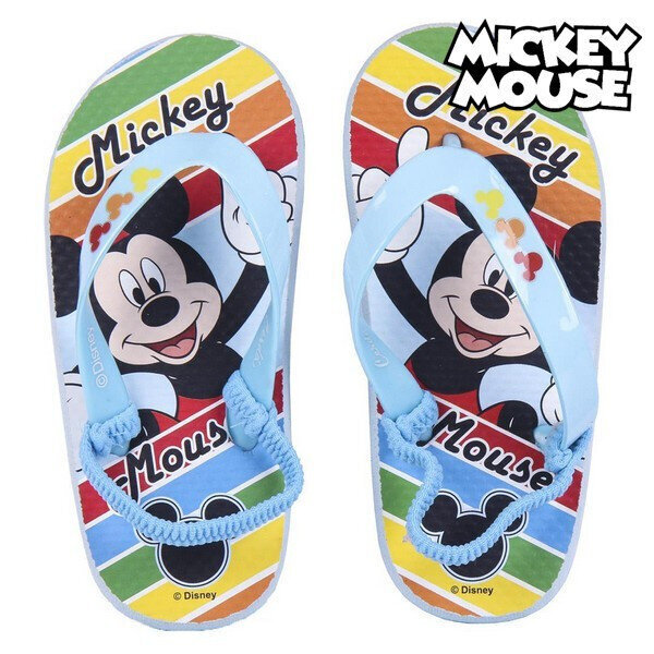 Pludmales sandales za djecu Mickey Mouse Zils: Apavu Izmērs - 22-23 cena un informācija | Bērnu čības, maiņas apavi | 220.lv