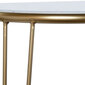 Konsole DKD Home Decor Metāls Marmors (115 x 35 x 78 cm) cena un informācija | Konsoles galdiņi | 220.lv