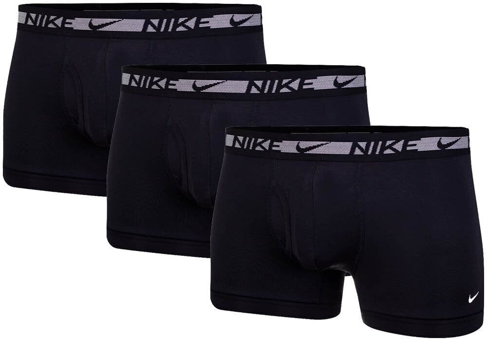 Vīriešu apakšbikses Nike 3 PĀRI TRUNK 3 pāri, melnas 0000KE1152 UB1 44615 cena un informācija | Vīriešu apakšbikses | 220.lv