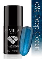 Hibrīda nagu laka Semilac 085 Deep Ocean, 7 ml цена и информация | Лаки для ногтей, укрепители | 220.lv