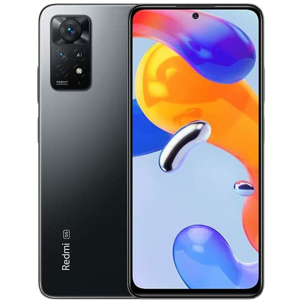 Xiaomi Redmi Note 11 Pro 5G 6,67" Octa Core 8 GB RAM 128 GB Gray cena un informācija | Mobilie telefoni | 220.lv