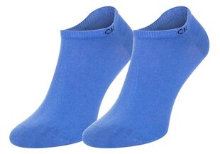 Мужские носки CALVIN KLEIN 2 пары, белые/синие 701218707 006 44522 цена и информация | Мужские носки | 220.lv