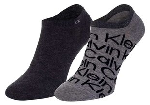 Мужские носки Calvin Klein 2 пары, серые 701218714 004 44537 цена и информация | Мужские носки | 220.lv