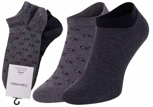 Мужские носки Calvin Klein 2 пары, серые/графитовые 701218715 002 44535 цена и информация | Мужские носки | 220.lv