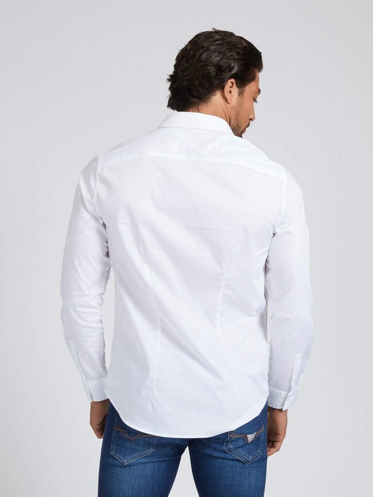 Vīriešu krekls Guess LS SUNSET SHIRT WHITE M1YH20W7ZK1 G011 43827 цена и информация | Vīriešu krekli | 220.lv
