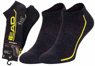 Мужские носки HEAD SOCKS PERFORMANCE SNEAKER 2 пары, серые 791018001 009 44679 цена и информация | Мужские носки | 220.lv