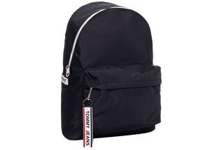 Mugursoma Tommy Hilfiger TJM LOGO TAPE BACKPACK NYL BLACK AM0AM05913 0F5 37414 cena un informācija | Vīriešu somas | 220.lv