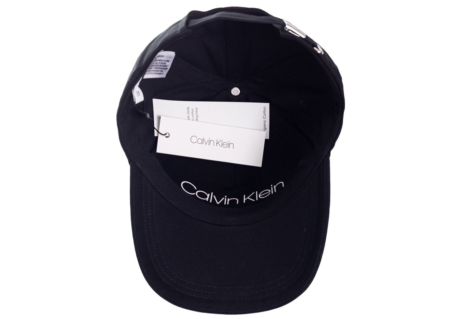 Cepure ar nagu vīriešiem Calvin Klein BB CAP BLACK K60K606381 BAX 36459 cena un informācija | Vīriešu cepures, šalles, cimdi | 220.lv