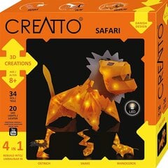 Radošais komplekts Creatto Safari, 8 gadi+ cena un informācija | Attīstošās rotaļlietas | 220.lv