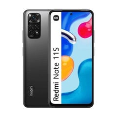 Xiaomi Redmi Note 11S 6,4" Octa Core 6 GB RAM 64 GB Gray cena un informācija | Mobilie telefoni | 220.lv