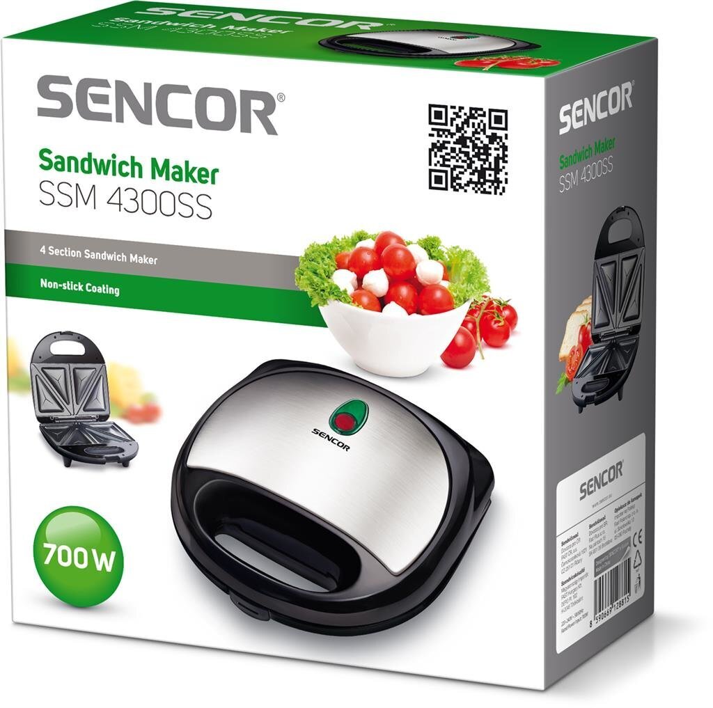 Sencor SSM 4300SS cena un informācija | Sviestmaižu tosteri | 220.lv