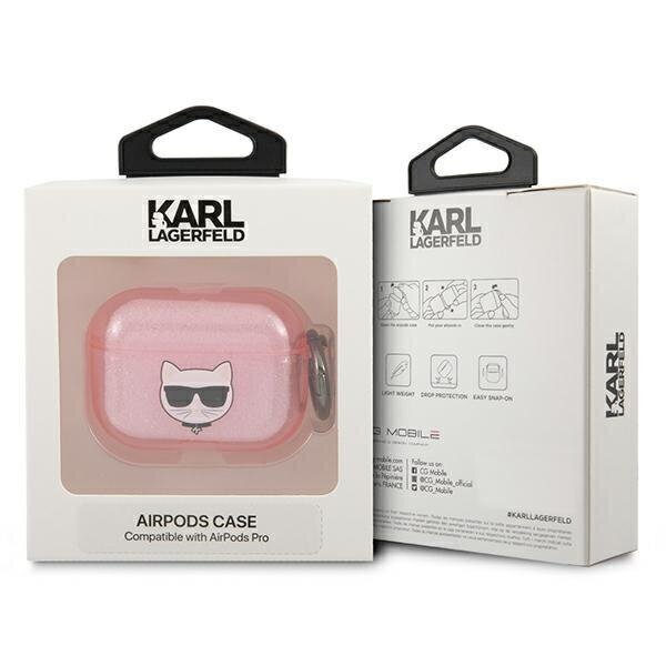 Karl Lagerfeld KLAPUCHGP AirPods Pro cena un informācija | Austiņu piederumi | 220.lv