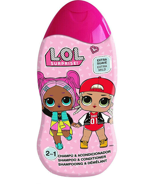 EP Line Shampoo & Conditioner LOL (Shampoo & Conditioner) 400 ml cena un informācija | Bērnu kosmētika, līdzekļi jaunajām māmiņām | 220.lv