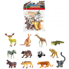 Фигурки Животных12 Шт. цена и информация | Развивающие игрушки | 220.lv