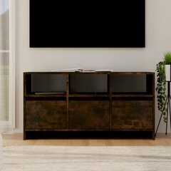 vidaXL TV skapītis, ozolkoka krāsā, 102x37,5x52,5 cm, skaidu plāksne цена и информация | Тумбы под телевизор | 220.lv