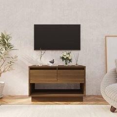 vidaXL TV skapītis, ozolkoka krāsa, 70x41x44 cm, skaidu plāksne цена и информация | Тумбы под телевизор | 220.lv