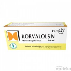 Капли KORVALOLS N, 90 мл цена и информация | Витамины, пищевые добавки, препараты для хорошего самочувствия | 220.lv