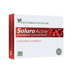 SolUro Active caps.N30 cena un informācija | Vitamīni, preparāti, uztura bagātinātāji labsajūtai | 220.lv