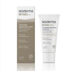 Barojošs krēms Sesderma Antiwrinkle Regenerative Cream Forte, 30 ml cena un informācija | Sejas krēmi | 220.lv