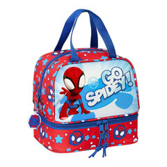 Pusdienu Kastīte Spiderman Spidey Sarkans Zils (20 x 20 x 15 cm) cena un informācija | Trauki pārtikas uzglabāšanai | 220.lv