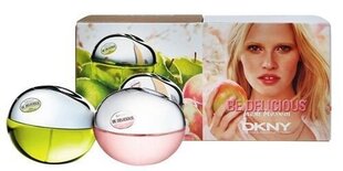 Парфюмерный набор DKNY EDP: Be Delicious, 30 мл + Be Delicious Fresh Blossom, 30 мл цена и информация | Женские духи | 220.lv