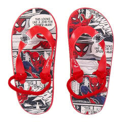 Pludmales sandales bērniem Spiderman Sarkans: Apavu Izmērs - 32-33 цена и информация | Детская обувь для плавания | 220.lv
