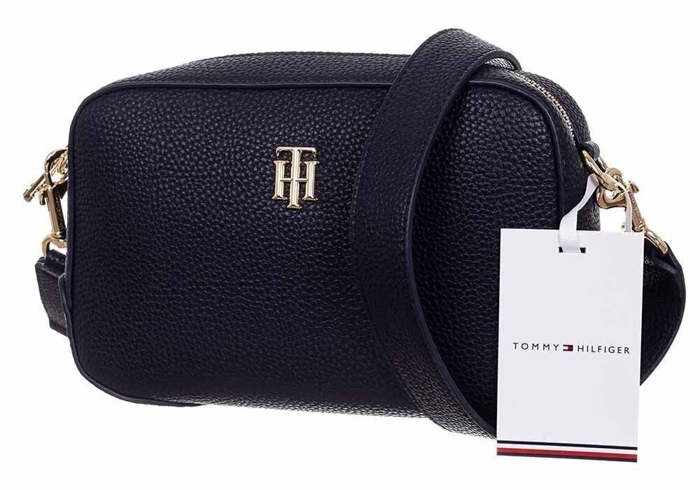 Sieviešu soma Tommy Hilfiger TH ESSENCE CROSSOVER CORP, tumši zila AW0AW09688 DW5 37781 цена и информация | Sieviešu somas | 220.lv