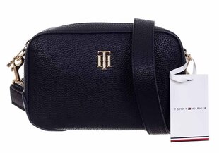 Женская сумка Tommy Hilfiger TH ESSENCE CROSSOVER CORP, темно-синяя AW0AW09688 DW5 37781 цена и информация | Женские сумки | 220.lv