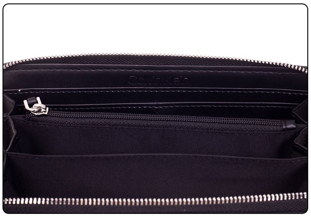 Sieviešu maks Calvin Klein Z/A WALLET LG BLACK K60K607969 BAX 36844 цена и информация | Sieviešu maki, karšu maki | 220.lv