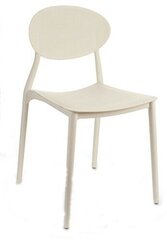 Обеденный стул 49 х 41 х 81 см белый цена и информация | Стулья для кухни и столовой | 220.lv