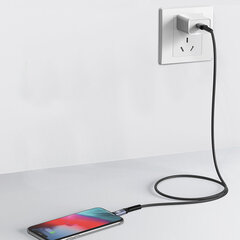 Tellur TLL155431, USB-C/Lightning, 3A цена и информация | Зарядные устройства для телефонов | 220.lv