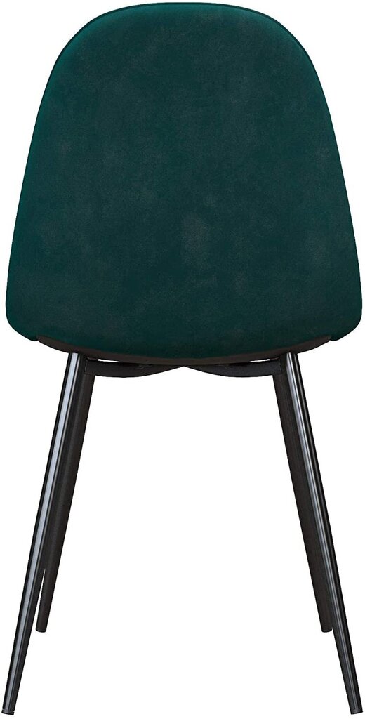 2-u ēdamistabas krēslu komplekts Dorel Calvin, 2 gab, zaļš cena un informācija | Virtuves un ēdamistabas krēsli | 220.lv