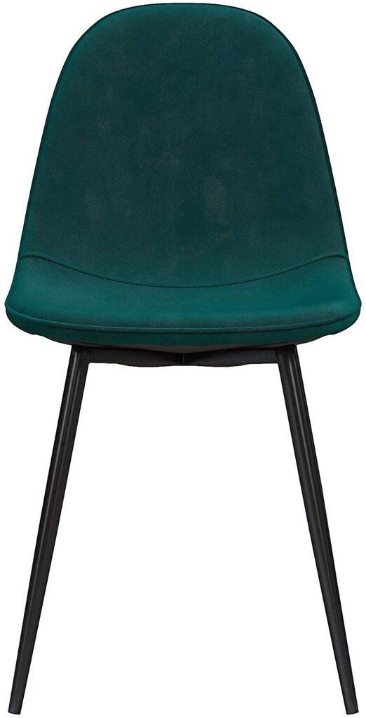 2-u ēdamistabas krēslu komplekts Dorel Calvin, 2 gab, zaļš цена и информация | Virtuves un ēdamistabas krēsli | 220.lv