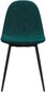2-u ēdamistabas krēslu komplekts Dorel Calvin, 2 gab, zaļš цена и информация | Virtuves un ēdamistabas krēsli | 220.lv