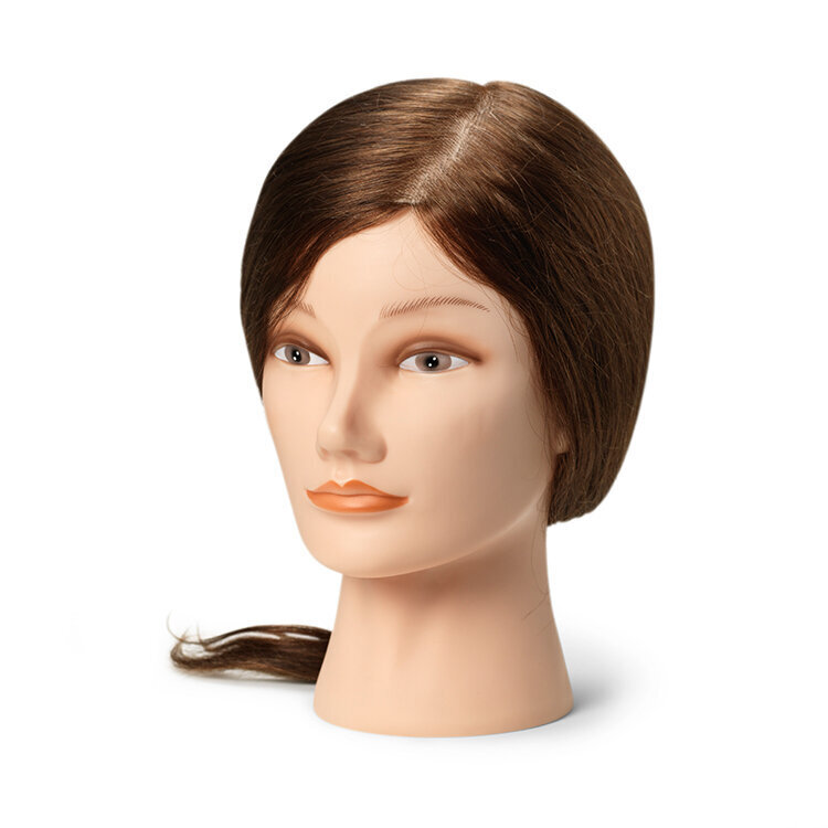 Manekena galva frizieriem Medium 35-40cm cena un informācija | Matu aksesuāri | 220.lv