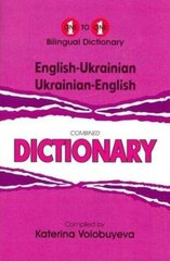 English-Ukrainian & Ukrainian-English One-to-One Dictionary cena un informācija | Enciklopēdijas, uzziņu literatūra | 220.lv