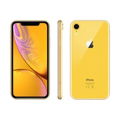 iPhone XR 128GB Yellow (lietots, stāvoklis A) цена и информация | Мобильные телефоны | 220.lv