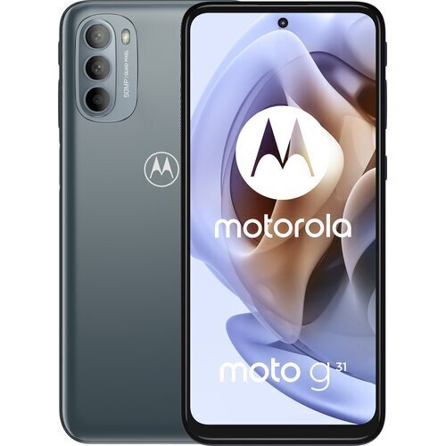 Motorola Moto G31 4/64GB Dual SIM PASU0025SE Mineral Grey цена и информация | Mobilie telefoni | 220.lv
